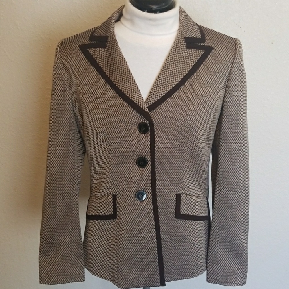 EVAN PICONE BLACK LABEL BLAZER 3 BTN 2 FAUX POCKET